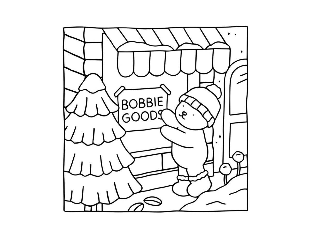 Bobbie Goods inaugura loja de Natal com árvore e decoração festiva