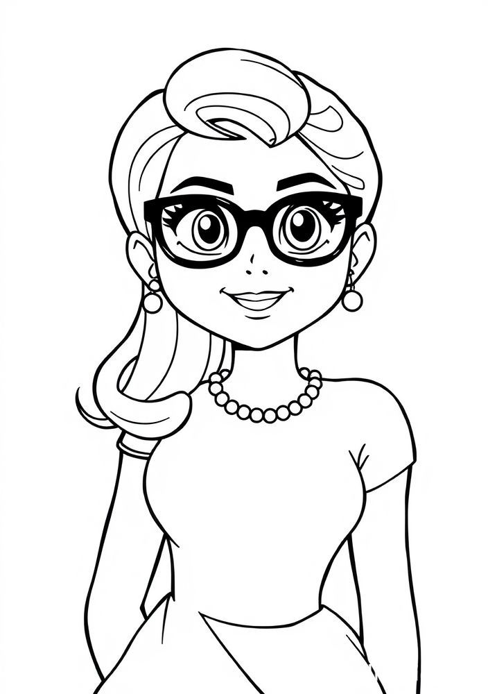 Desenho da Sally para colorir