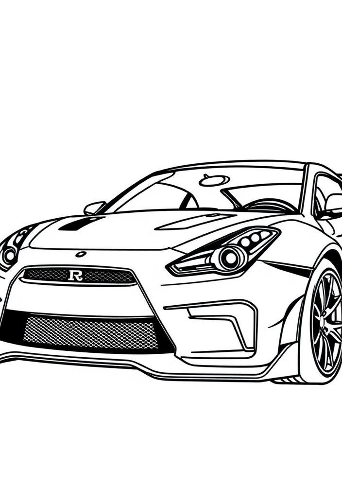 Desenho de Cruz Ramirez para colorir