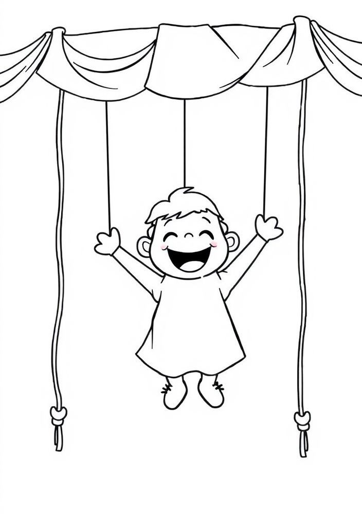 Desenho de Fantoche para colorir