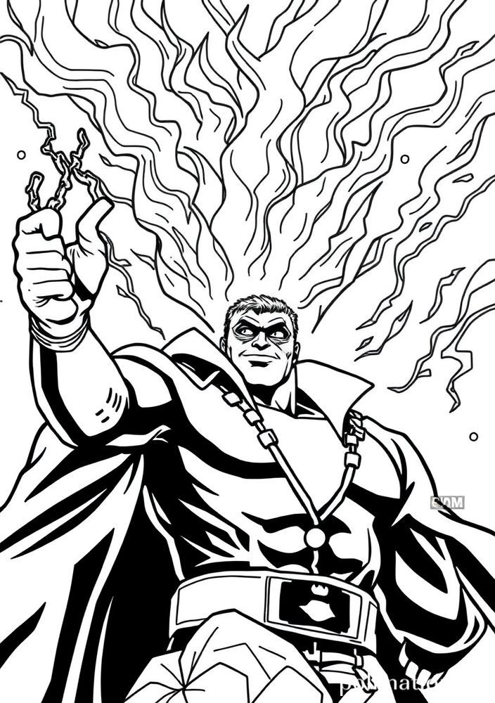 Desenho de Jackson Storm para colorir