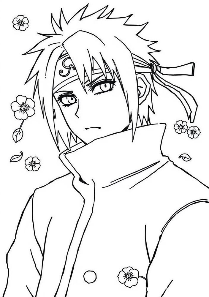 Desenho de Pain em ação para colorir