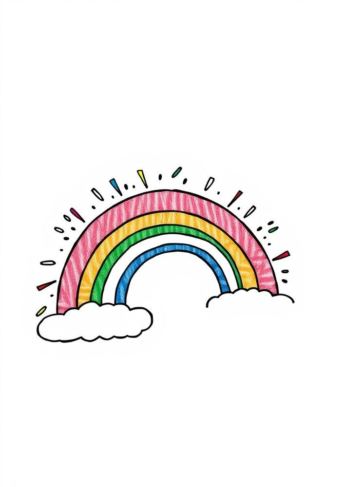 Desenho de Rainbow Dash voando alto para colorir