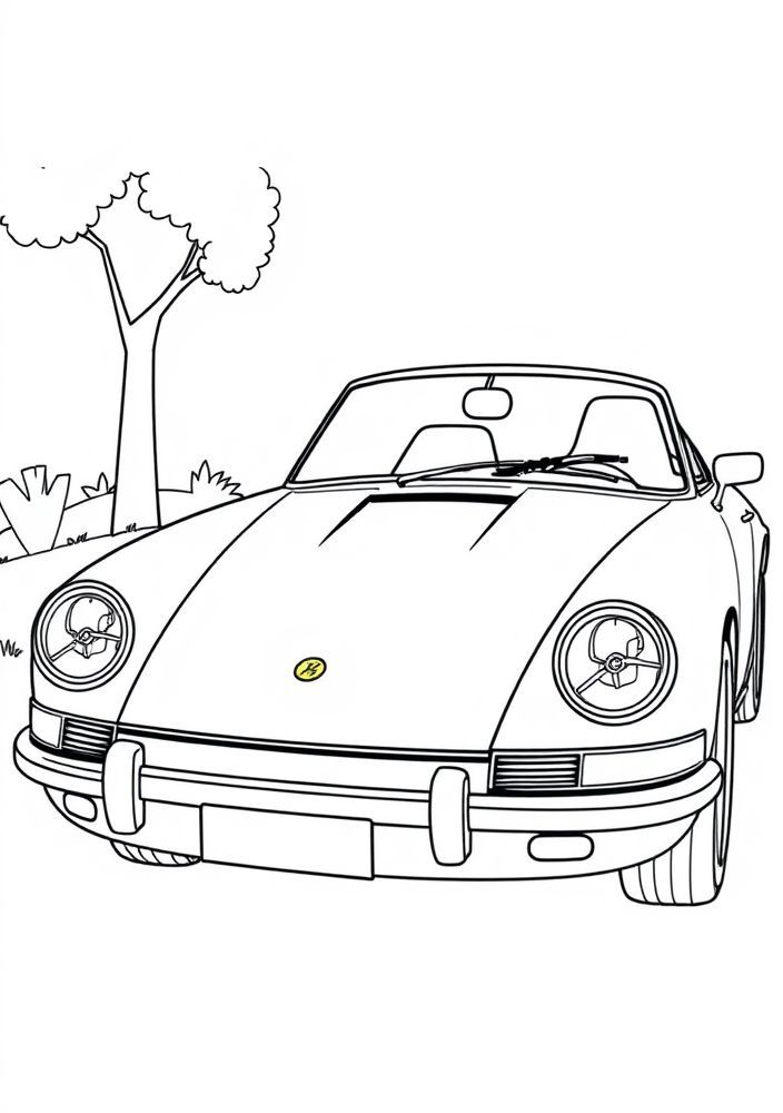 Desenho de Sally Carrera para colorir