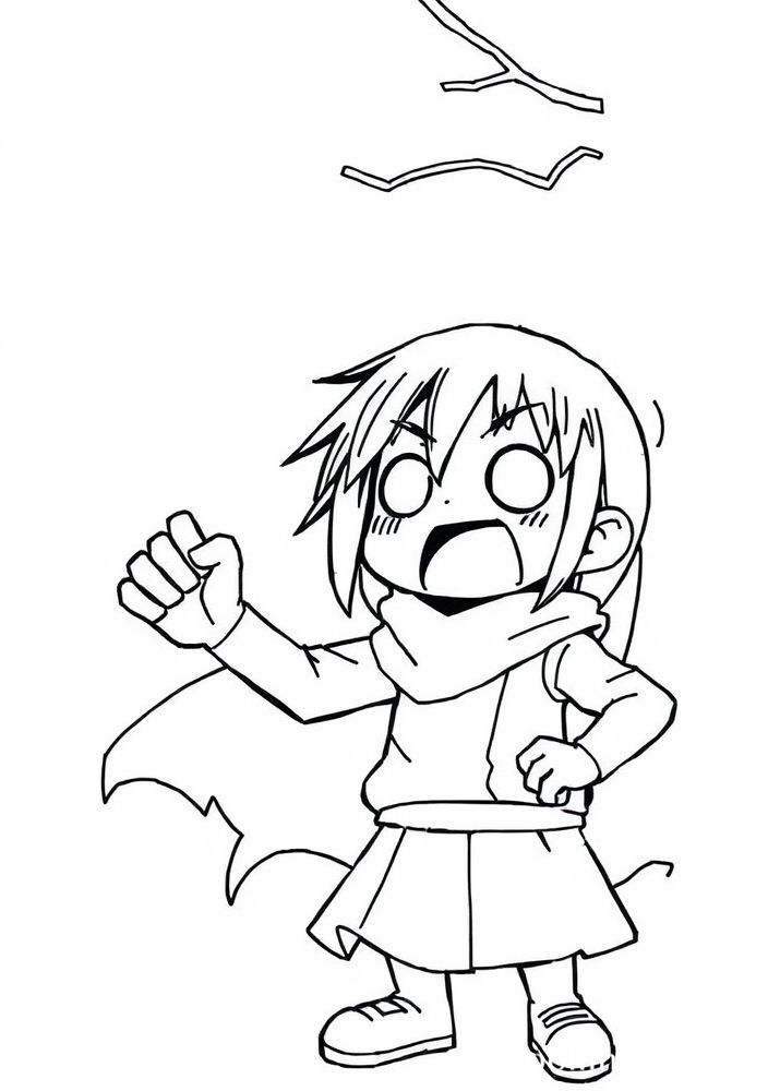 Desenho de Zenitsu Agatsuma para colorir