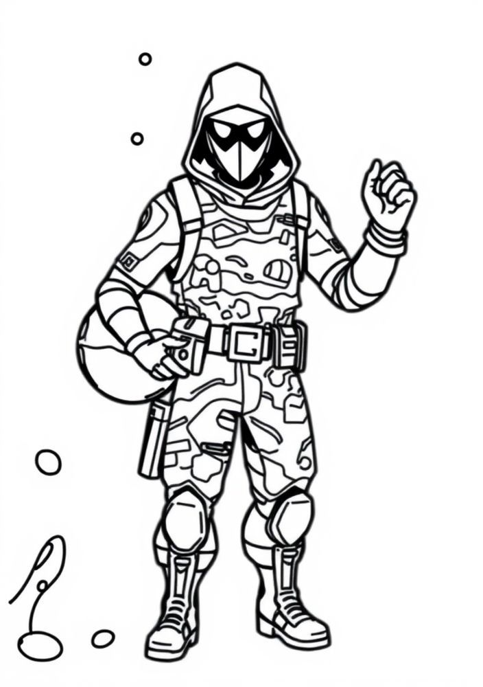 Desenho do Estilo Marinho para colorir