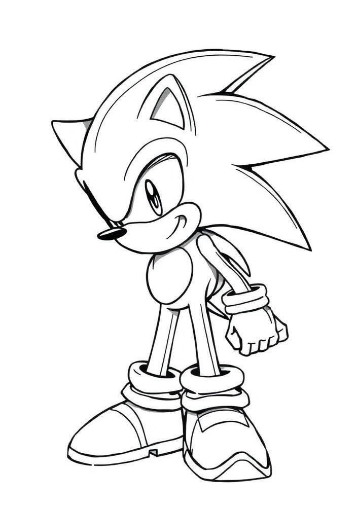Desenho do Metal Sonic para colorir