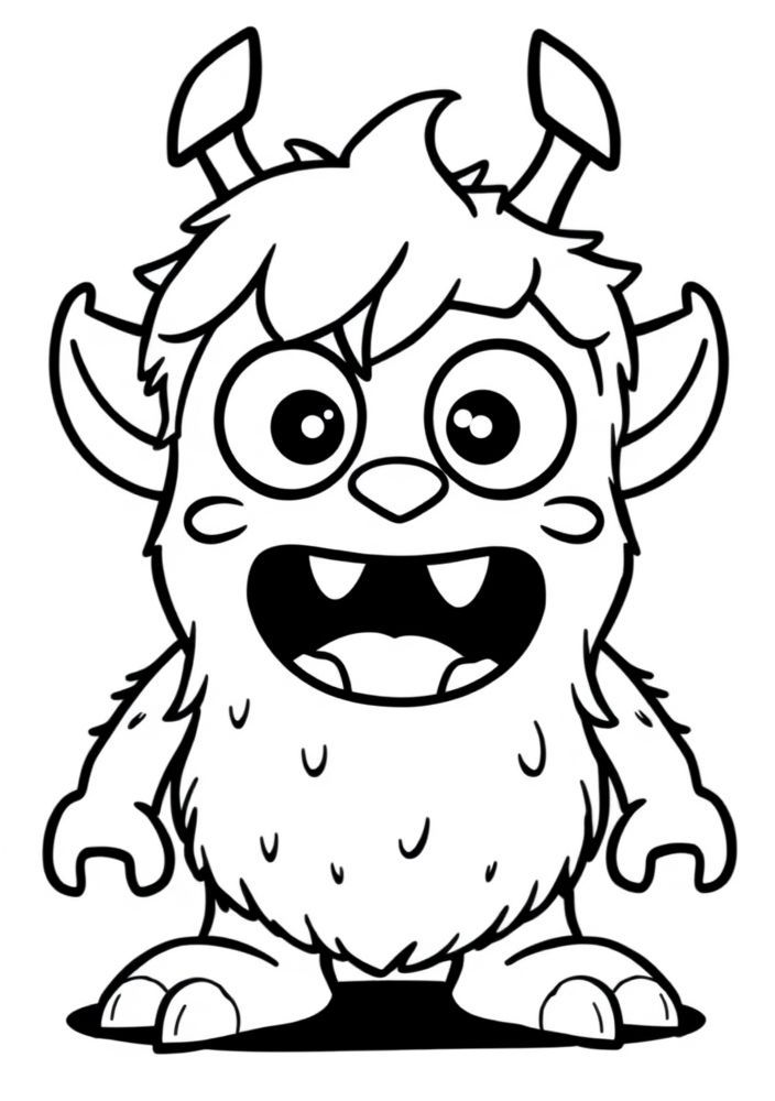 Desenho do Monstro Roblox para colorir