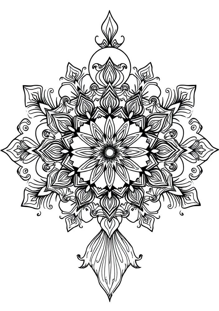 Mandalas de Foca para Colorir