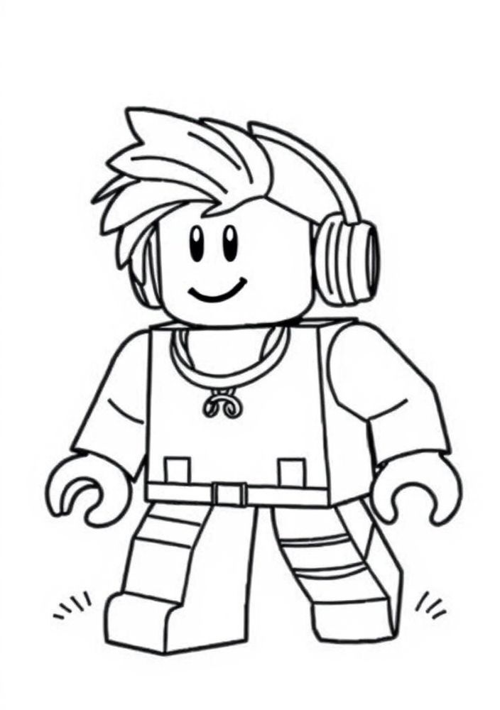 Roblox pet para colorir